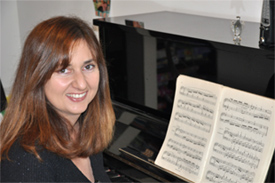Mélina Chouléridis, professeur de piano, solfège et éveil musical